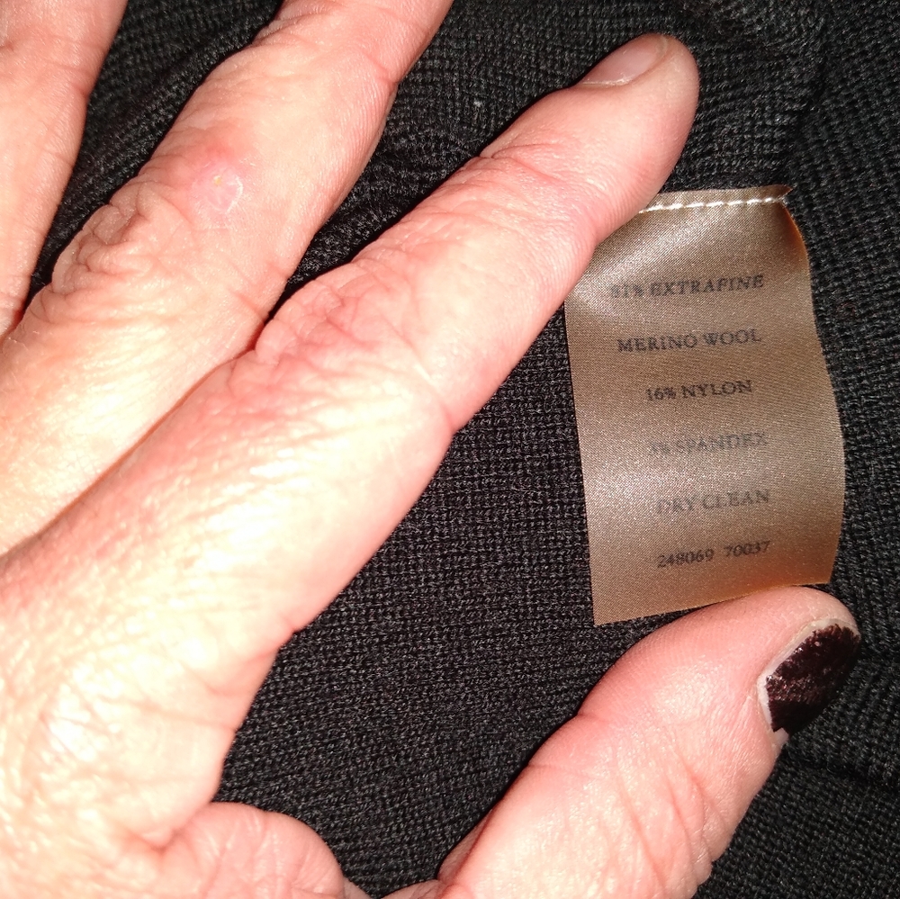Merino wool dress